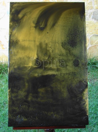 " A Vision of the Last – A Memory of the Prime " On wood-Σε ξύλο 50 x 80 cm.